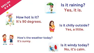 50 weather questions and answers | Questions and Answers in English #speakenglish #learnenglish