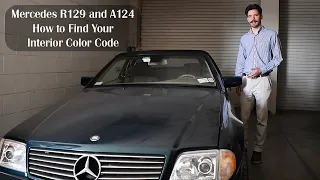 Mercedes-Benz R129/A124: Interior Color Guide