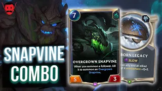 Maokai Snapvine Combo - Trees & Snow  |  Christmas Charity Challenge with Snnuy Pt. 4 | Deck Guide