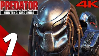 PREDATOR HUNTING GROUNDS - Gameplay Walkthrough Part 1 - PREDATOR 1987 (Full Game) 4K 60FPS