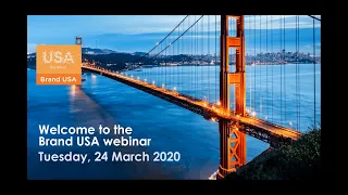 Brand USA Webinar 24th March 2020