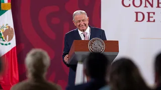 Tren Maya es obra de seguridad nacional para evitar pérdida de recursos. Conferencia presidente AMLO