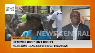 2024 Annual Budget: Reviewing Nigeria’s Cost of Governance | NC Breakfast