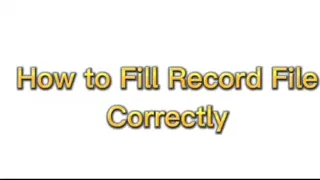 How To Fill UNIBEN Record File || A- Z on UNIBEN Record File || TUTOR LAWSON SESSIONS