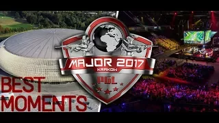 PGL Major Krakow 2017 BEST MOMENTS