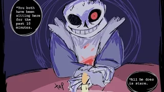 Comic Dubs-(Horrortale)Date with Sans by Sour-Apple-Studios