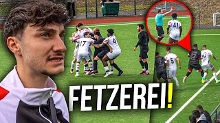 DIESES KREISLIGA SPIELT ESKALIERT... 3 ROTE KARTEN!!