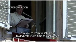 Pope prays for the Nice victims and asks God to welcome them into His peace