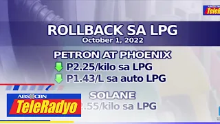 Presyo ng petrolyo, LPG may rollback sa susunod na linggo | Bida Konsyumer (1 Oct 2022)