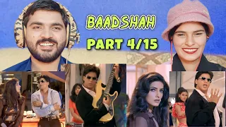 Baadshah : P#4 Woh Ladki Jo Amazing song| Shah Rukh Khan|Twinkle| Pakistani Reaction
