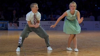 Holmqvist siblings do the Boogie Woogie | 2013 WDSG | DanceSport Total