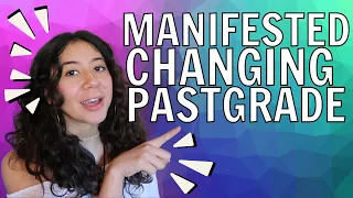 SHE MANIFESTED CHANGING PAST GRADE | Success Story