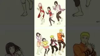 Cute and funny picture in Naruto and Boruto 💞 #naruto #sakura #sasuke #hinata #sarada #boruto