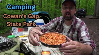 Camping at Cowan's Gap State Park, PA