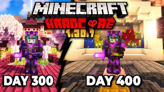 400 Hari di Minecraft Hardcore 1.20.1