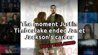 The moment Justin Timberlake ended Janet Jackson's career while saving his | FULLY EXPLAINED