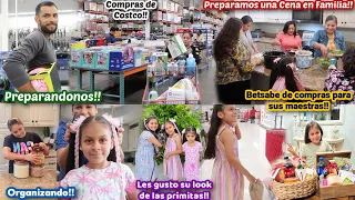 Betsy de Compras para las Maestras👩🏻‍🏫+Preparamos una Rica Cena👩🏽‍🍳Las Primas y su Look🤩Todo listo‼️