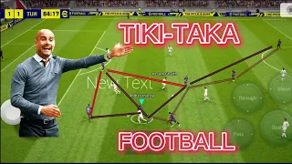 Barcelona Beautiful TIKI-TAKA Plays | Efootball mobile | Pes Mobile