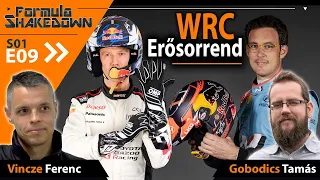 Formula Shakedown: WRC Erősorrend