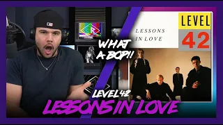 First Time Reaction Level 42 Lessons In Love (INCREDIBLE SYNTHS!) | Dereck Reacts