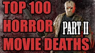 Top 100 Horror Movie Deaths (Part II) #80-#61