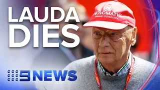 Formula One legend Niki Lauda dies aged 70 | Nine News Australia