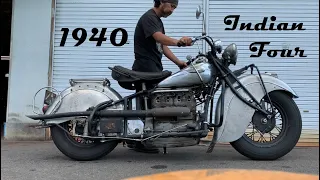 1940 Indian Four Model 440 by Cyla Motorcycle Dept. - Japan - Ep. 073