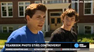 'Black face' yearbook photo sparks controversy