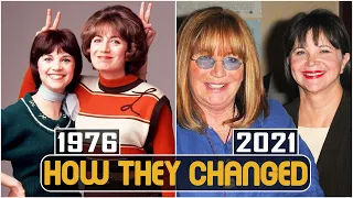 Laverne & Shirley 1976 Cast Then and Now 2021 How They Changed