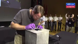 US Military Academy West Point Opens Time Capsule Dating to 1828