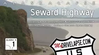 Beautiful Drive! Anchorage to Girdwood on Seward Highway