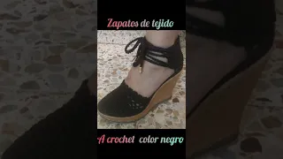 zapatos a @crochet