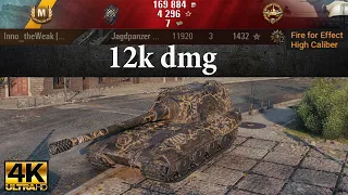 Jagdpanzer E 100 video in Ultra HD 4K🔝 11920 dmg, 3 kills, 1432 exp, 8080 block 🔝 World of Tanks ✔️