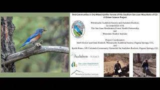 Bird Communities' Response to Forest Treatments: A Citizen Science Project