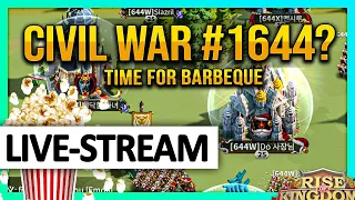 Live: 🔴 Civil War #644 - Rise of Kingdoms ROK Fleisch