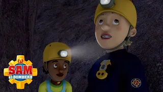 ¡Rescate subterráneo! | Sam el Bombero | Vídeos de Bombero | Dibujos Animados