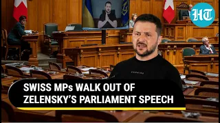 Zelensky’s Swiss Outreach Flops; Largest Party’s MPs Boycott Ukrainian President’s Parliament Speech