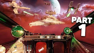 STAR WARS SQUADRONS Gameplay Walkthrough Part 1 - Prologue (Full Game)