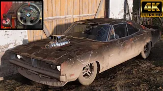 Rebuilding Forza Horizon 5 Dom's Dodge Charger R/T (Steering Wheel + Shifter) Fast Saga Gameplay