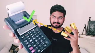 Printing Calculator Casio Hr 8rc #unboxtoreview