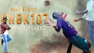 NBK107 first hunt teaser spoof||srikanth updates|| jai balayya✊✊....