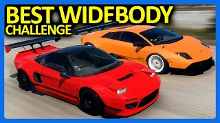 Forza Horizon 5 : The BEST Widebody Car Challenge!!