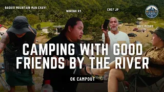 Camping by a RIVER | OK CAMPOUT | Part 1
