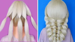 Красивые прически пошагово || Beautyful and easy hairstyle || Top 7 amazing hairstyles ♥️