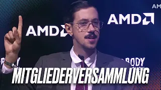 Die Eintracht Spandau Mitgliederversammlung - Live von der AMD Bühne auf der Gamescom!