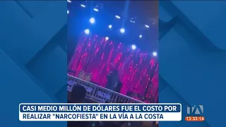 Medio millón de dólares costó la narcofiesta organizada en una finca de la Vía a la Costa