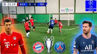 PSG x BAYERN UEFA CHAMPIONS LEAGUE GAME 5 x 5 FOOTBALL CHALLENGES ‹ Rikinho ›