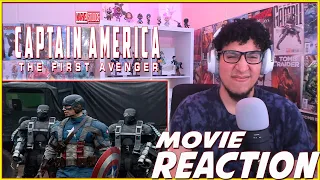 THIS MOVIE IS ACTUALLY GOOD | Captain America The First Avenger MOVIE REACTION | FIRST TIME WATCHING