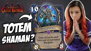 TOTEM SHAMAN - A Meme or LEGENDARY!? | Alliestrasza Hearthstone