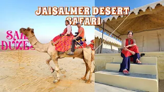 Jaisalmer Desert Safari Sam Dunes Camp Guide | Kuldhara Haunted Village  | Jaisalmer Traveler Guide